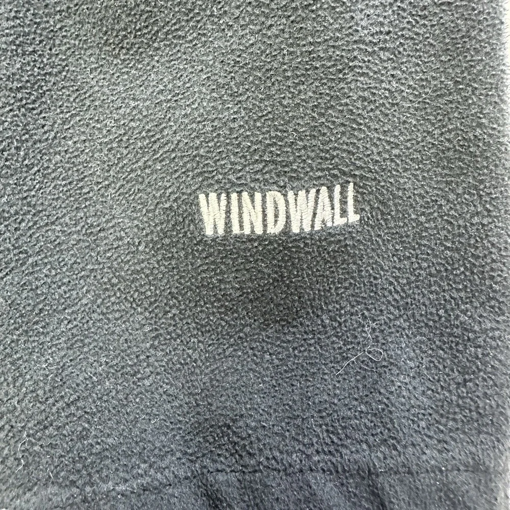 The North Face Windwall Mens XXL Black Full Zip Fleece Jacket